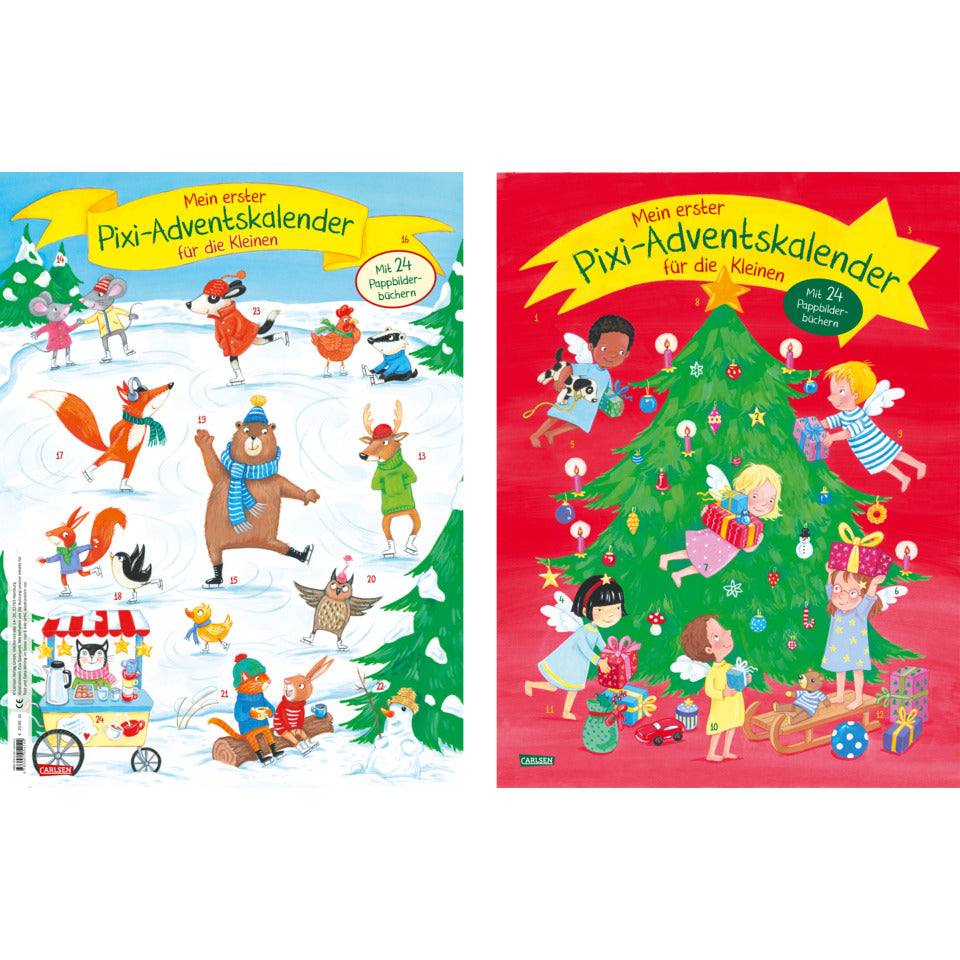 Adventskalender, Mein erster Pixi, 2026 24 Teile, sortiert 
 CARLSEN 105414 CARLSEN 105414 24 Teile f.d. Kleinen