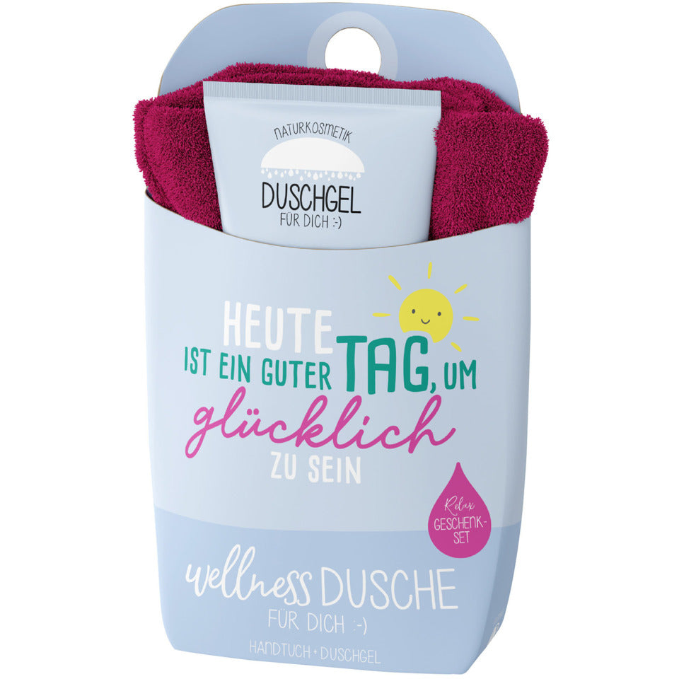 Wellnessdusche Happy Greetings, blau FÜR DICH 108273