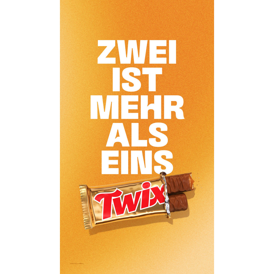 Schokoriegel Twix, 25 Stück à 50g MARS 6148437007
