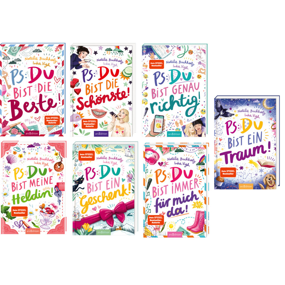 Kinderbuch Set PS: Du bist die..., 7 Titel, sortiert ARS EDITION Set PS:Du bist die...