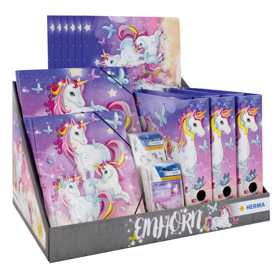 Thekendisplay Einhorn, 76 Stück HERMA 20172 HERMA 20172  76 ST.