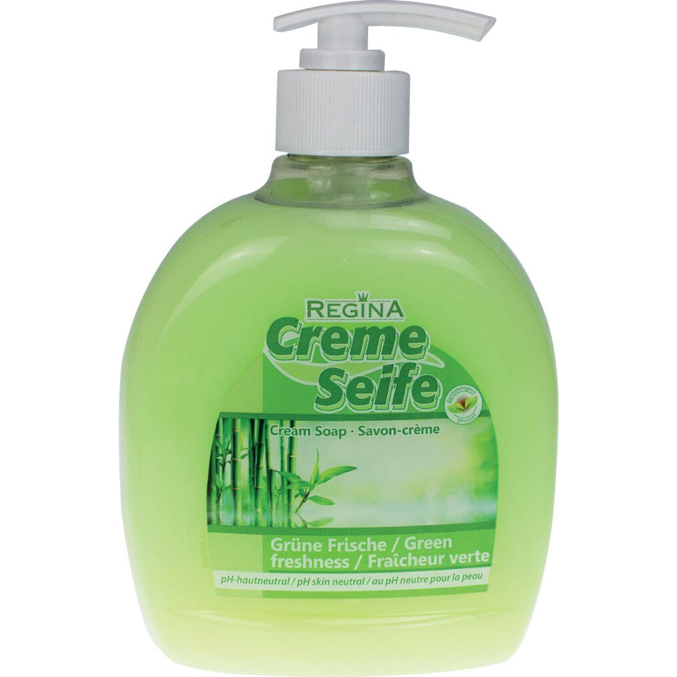 Cremeseife Grüne Frische, 500 ml Dispenser, pH-neutral REINEX 338