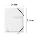 Sammelmappe Colorspan, A4, 355g/m², Karton, weiß EXACOMPTA 55406E EXACOMPTA 55406E Colorspan