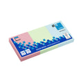 Haftnotiz Pastell Mix, 50 x 40 mm, 100 Blatt/Block, 3 Blöcke, sortiert UPM 5653-98-PK3 GLOBAL NOTES INFO 565398-PK3 50x40mm