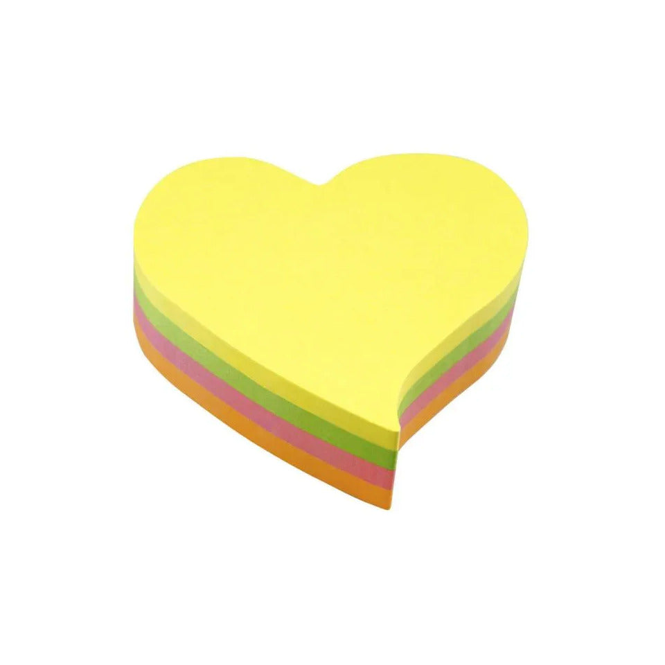 Haftnotiz Herz Farbmix, 70 x 70 mm, 200 Blatt UPM 5823-39 GLOBAL NOTE INFO 5823-39 (Heart) 70x70mm