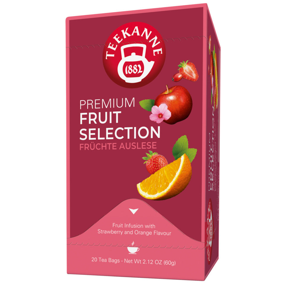 Tee Premium Früchtetee, 20 Beutel x 3 g TEEKANNE 4009300006350