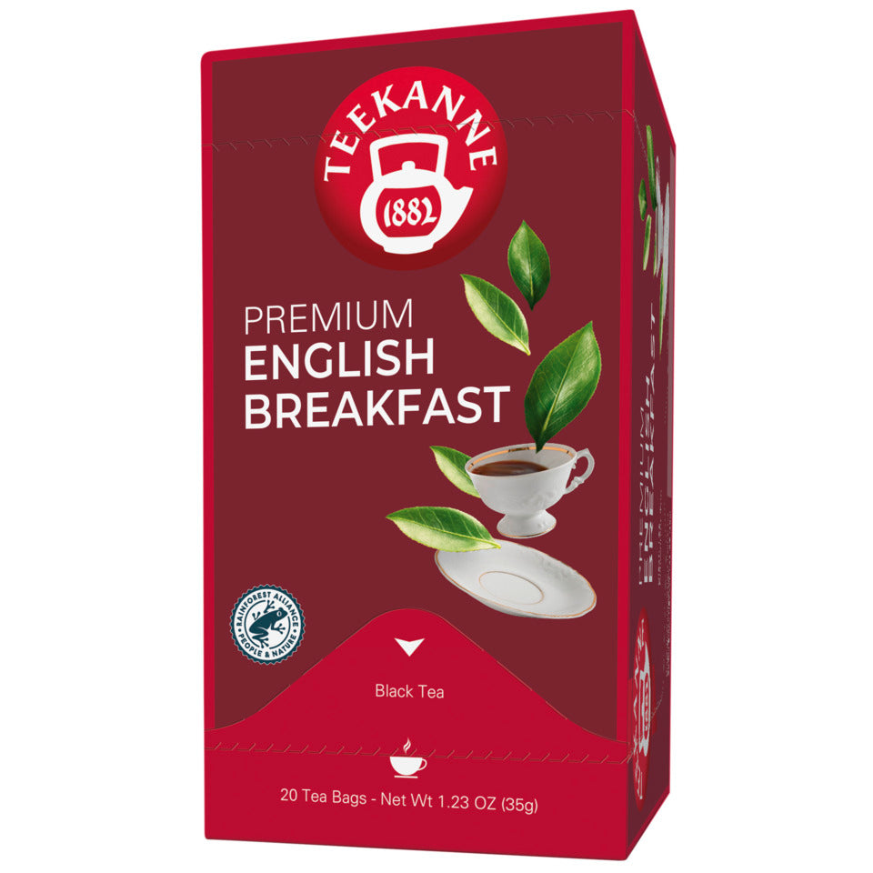 Tee Premium English-Breakfast, 20 Beutel x 1,75 g TEEKANNE 4009300006275