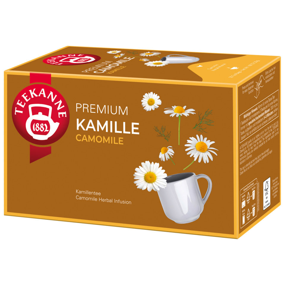 Tee Premium Kamille, 20 Beutel x 1,5 g TEEKANNE 4009300006343