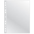 Prospekthülle, A4, 10 Stück, genarbt transparent Q-CONNECT KF01630 Q-CONNECT KF01630 100810661