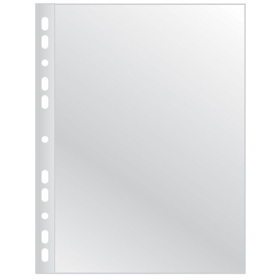 Prospekthülle, A4, 10 Stück, genarbt transparent Q-CONNECT KF01630 Q-CONNECT KF01630 100810661