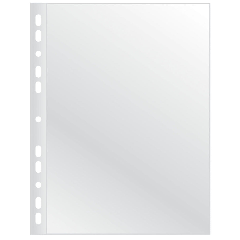 Prospekthülle A4, 100 mym, glasklar glatt, 100 Stück Q-CONNECT KF14841 Q-CONNECT KF14841 glatt
