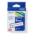 Schriftband laminiert, 9mmx8m, schwarz/transparent BROTHER TZE121 BROTHER TZE121 laminiert