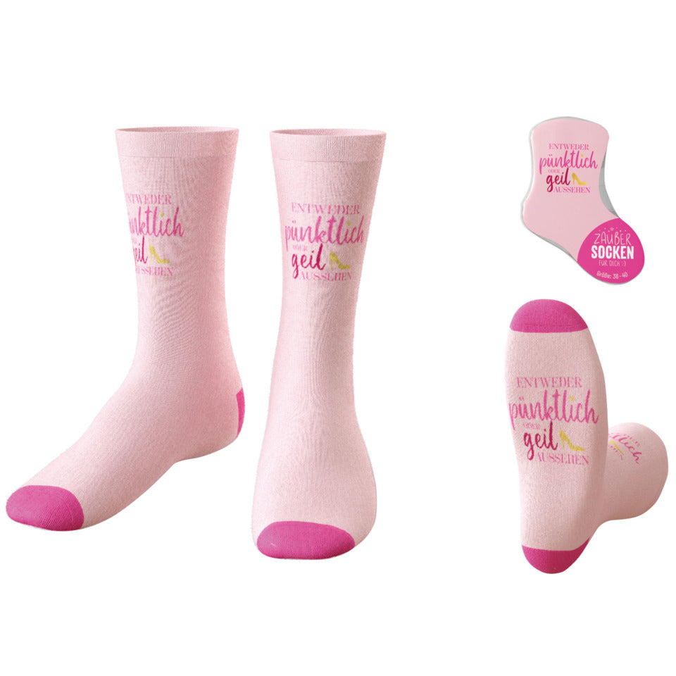 Zaubersocken Auf uns Mädels, Größe 36 - 40, sortiert FÜR DICH 375710 FÜR DICH 375710 Zaubersocken