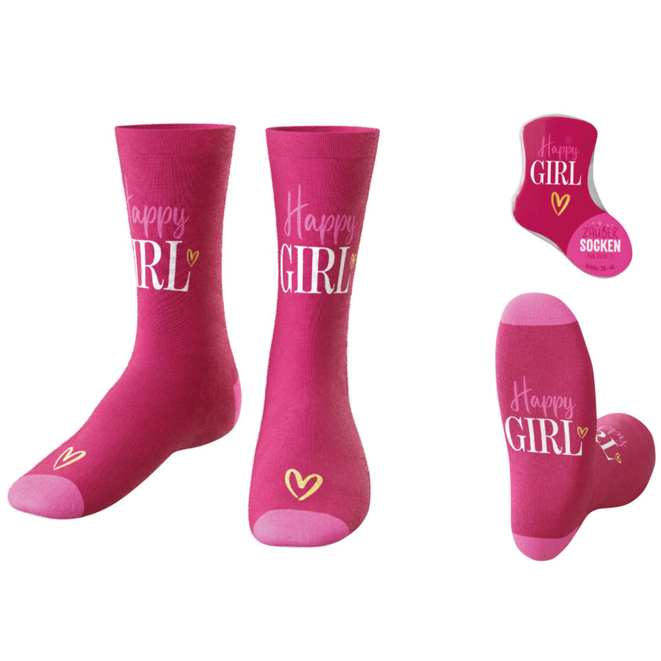 Zaubersocken Auf uns Mädels, Größe 36 - 40, sortiert FÜR DICH 375710 FÜR DICH 375710 Zaubersocken