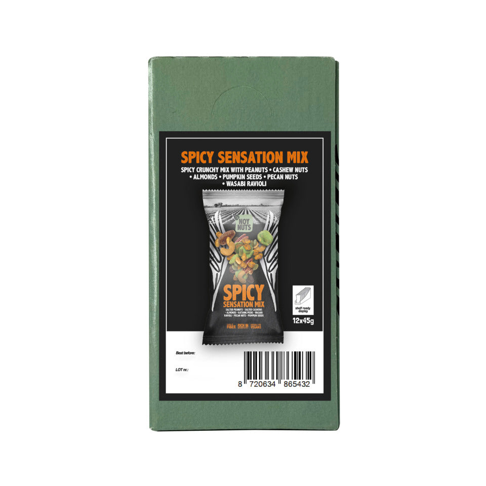 Nussmischung Spicy Sensation Mix, 12 x 45 g NOYNUTS 70104497 NOYNUTS 70104497 12x45g