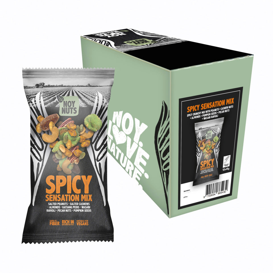 Nussmischung Spicy Sensation Mix, 12 x 45 g NOYNUTS 70104497 NOYNUTS 70104497 12x45g