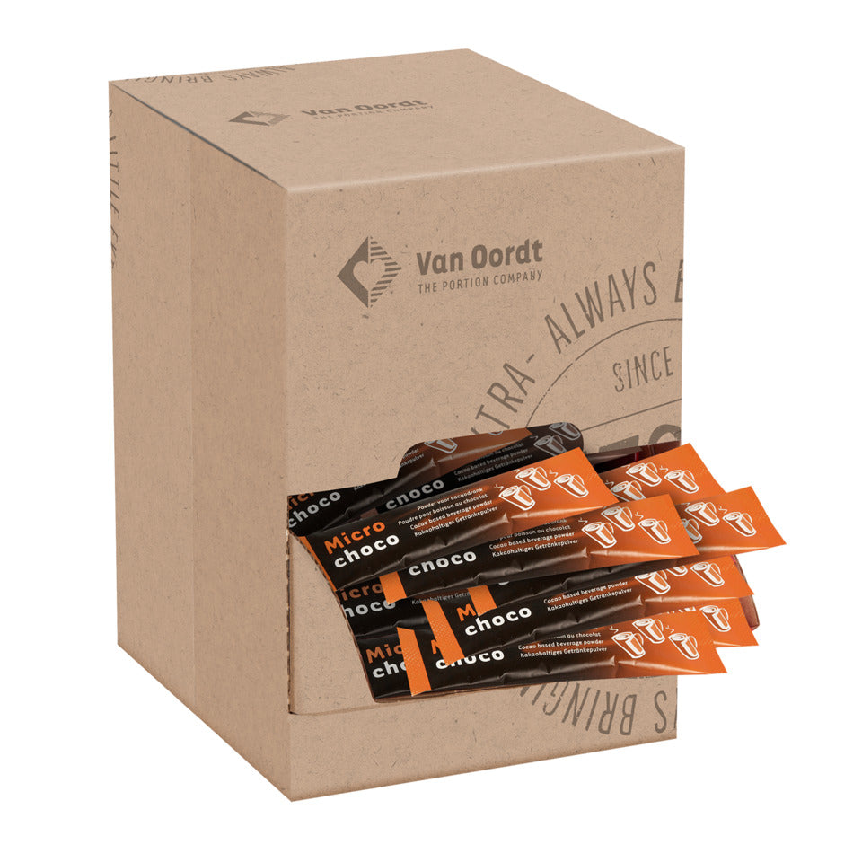 Kakao Trunk Micro Choco, 100 x 22 g VAN OORDT 60000108