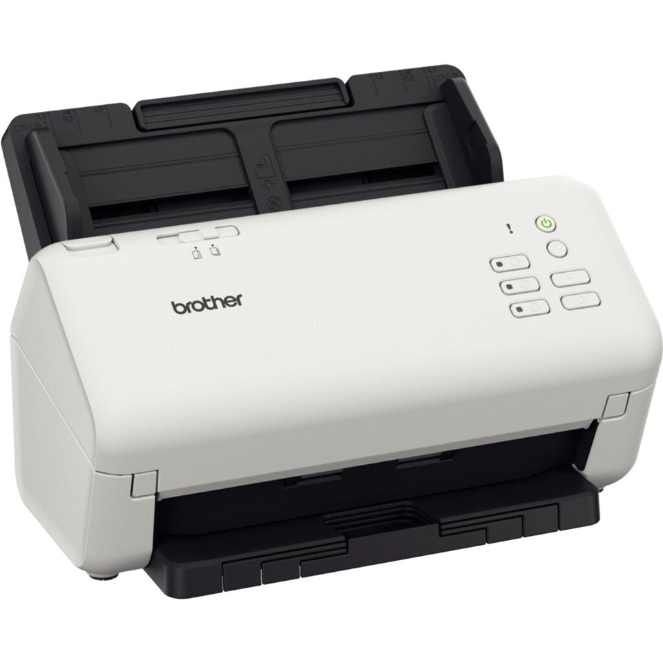 Dokumentenscanner mobil ADS-4300N, 600 x 600 dpi, 40 Seiten/Min., 80 Bilder/Min. Duplex, USB-/LAN-Schnittstelle BROTHER ADS4300NRE1