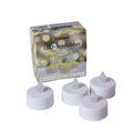 Teelicht LED, 4 Stück, weiß  41666