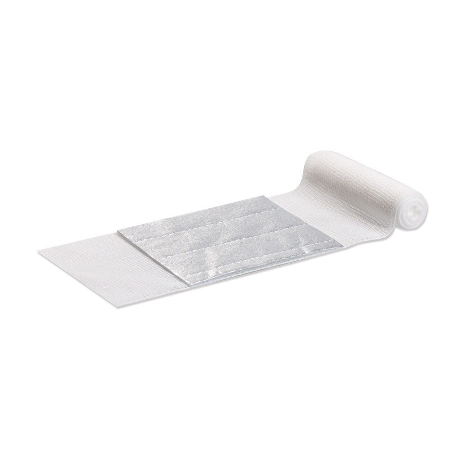 aluderm® Verbandpäckchen steril DIN 13151 mittel ALUDERM+SILBER 1003372 aluderm+ 1003372 B:4mx80cm komp.8x10cm