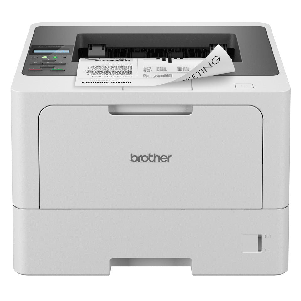 Laserdrucker HL-L5210DN inklusive UHG, A4, 1200 x 1200 dpi, schwarz/weiß, 48 S./Minute, grau BROTHER HLL5210DNRE1