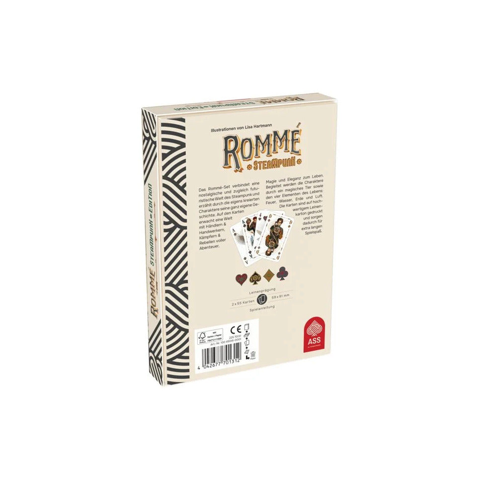 Kartenspiel Rommé Steampunk ASS 10045041-0001