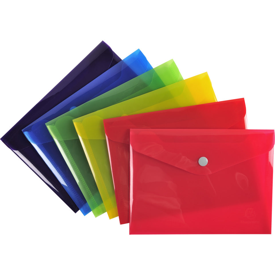Tasche mit Druckknopf Iderama aus PP, sortiert EXACOMPTA 34410E