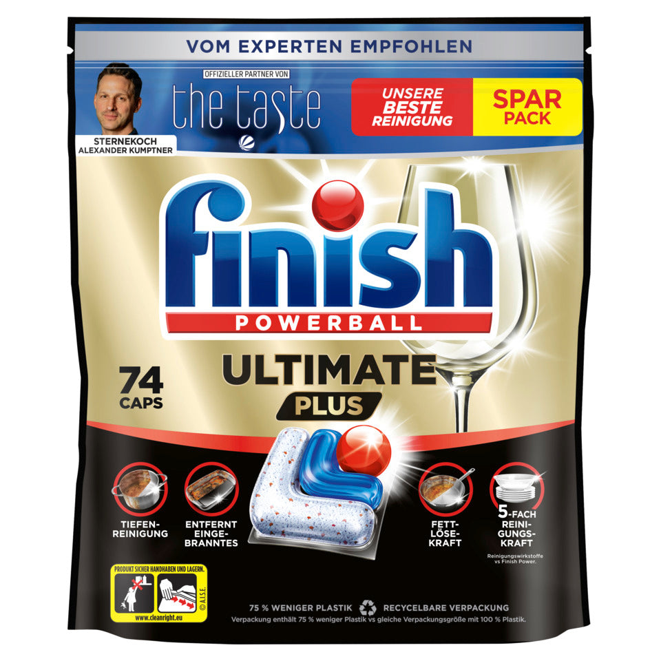 Geschirrspültabs Ultimate Plus Fresh, 74 Stück FINISH 3351734