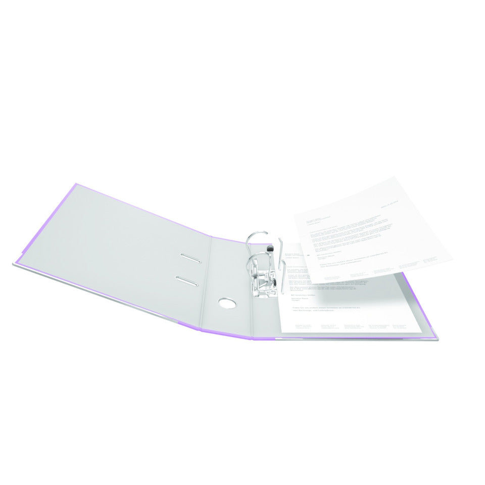 Ordner PP A4, 80mm, mit Einsteckschild, flieder FALKEN 24001216000F