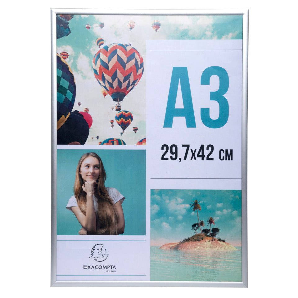 Fotorahmen A3 aus Aluminium EXACOMPTA 83758D