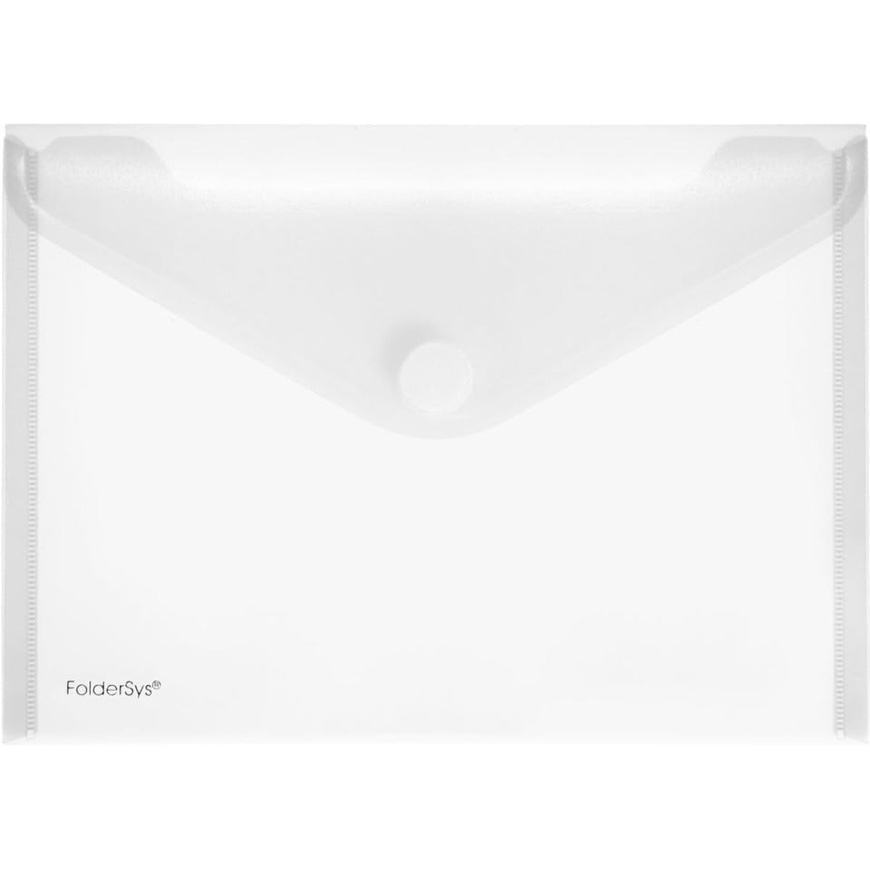 Sichttasche, A5 quer, PP, transparent, 10 Stück FOLDERSYS 40102-04