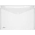 Sichttasche, A4 quer, PP, farblos matt transparent, 10 Stück FOLDERSYS 40101-04