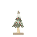 Baum, 12 x 4 x 25 cm, Polyester, grün/weiß POSIWIO 691127025911