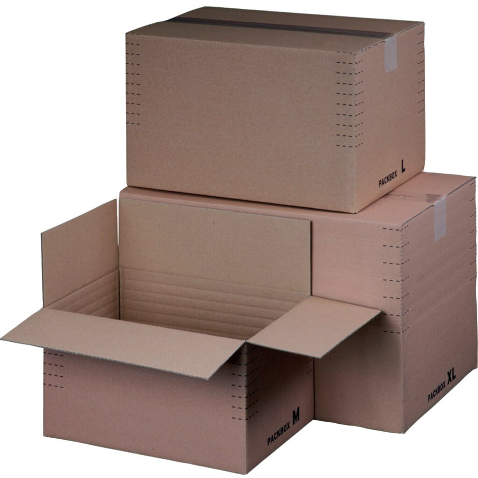 Transportbox 1/8, A4, wiederverschließbar, 10 Stück, braun SMARTBOX PRO 212102110