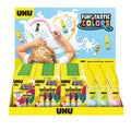 Klebepaket Stic & Flinke Flasche Funtastic Colors, 40 Stück, sortiert UHU 7010820 UHU 7010820 stic & Flinke Flasche
