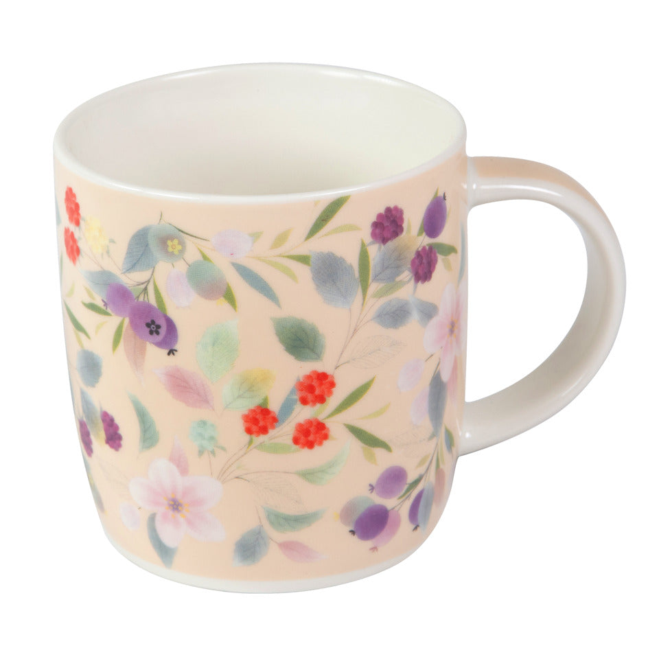 Kaffeetasse Blissful Blossom mango, 350 ml, Porzellan TURNOWSKY 46 559 TURNOWSKY 46 559 Porzellan