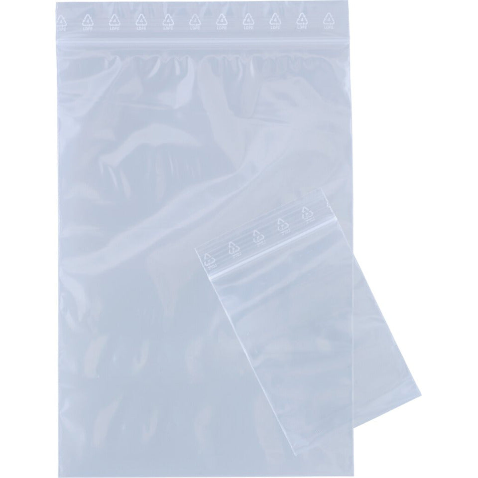 Druckverschlussbeutel 40 x 60 mm, 50µ, transparent, 1000 Stück DEBAGRIP DET920H0000001