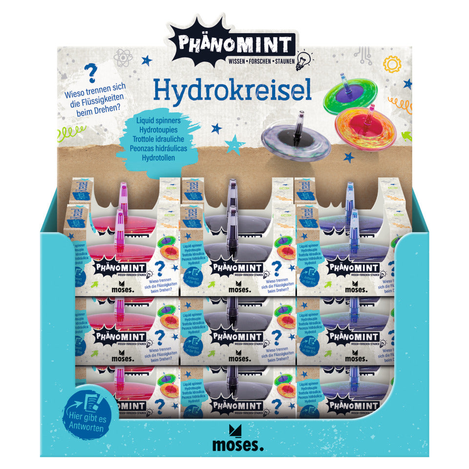 PhänoMINT Hydrokreisel, Ø 7 cm MOSES.VERLAG 30378 MOSES VERLAG 30378