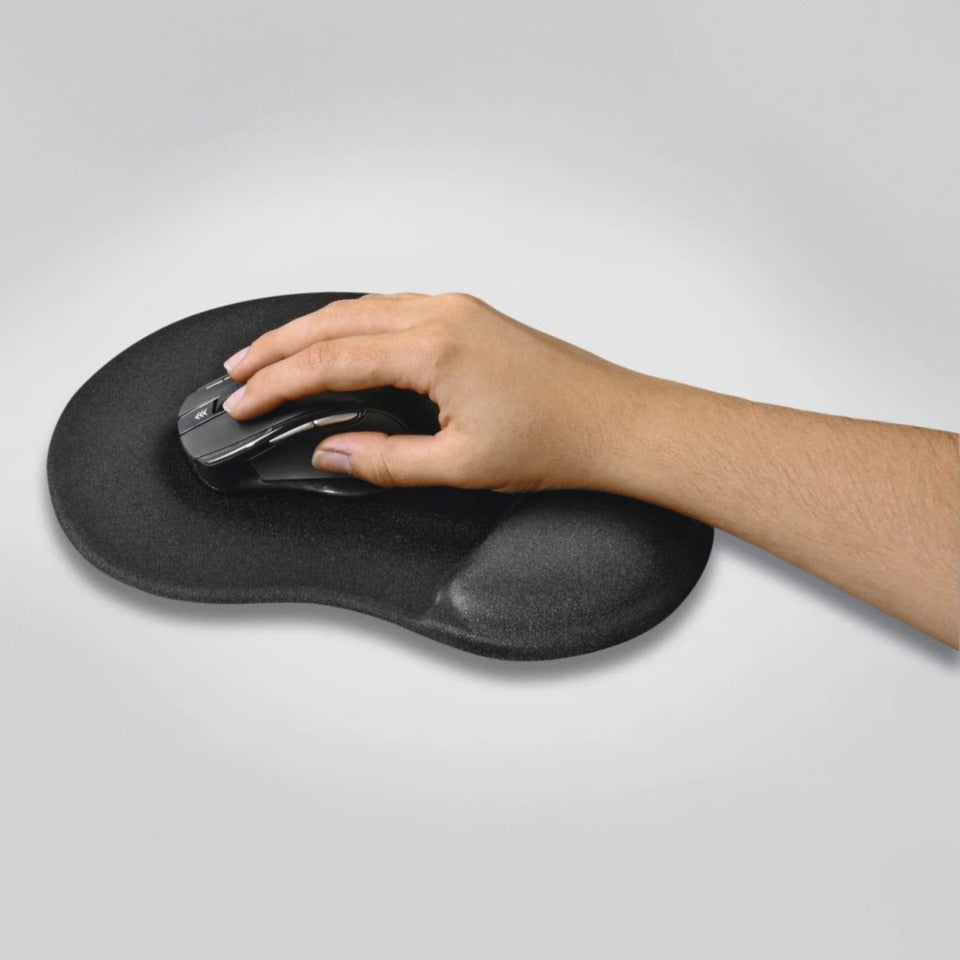 Mauspad Ergonomic Mini, 200 x 21 x 230 mm, schwarz HAMA 00126855