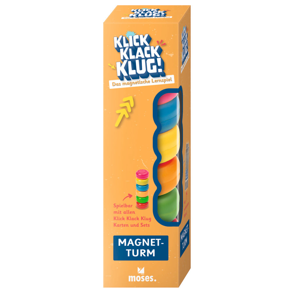 Klick Klack Klug Magnetturm MOSES.VERLAG 90980 MOSES VERLAG 90980