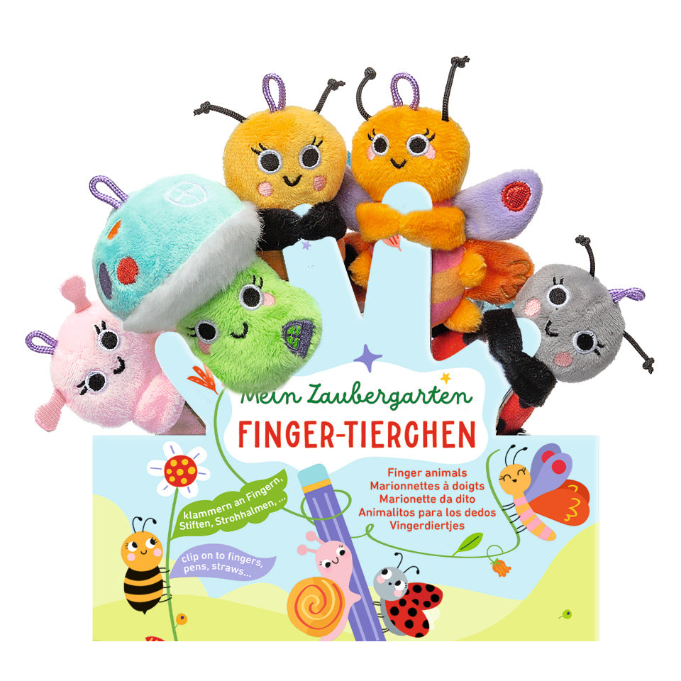 Mein Zaubergarten Fingertierchen, Plüsch MOSES.VERLAG 16211 MOSES VERLAG 16211