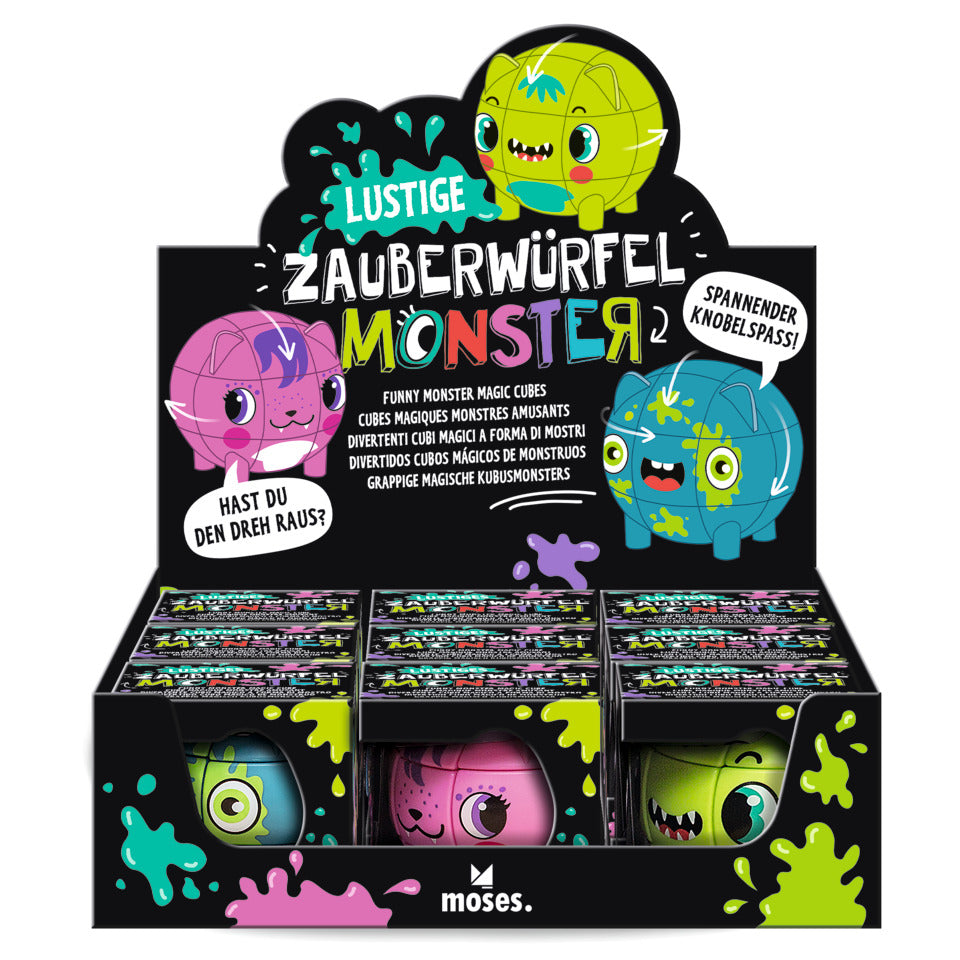 Lustiges Zauberwürfel-Monster MOSES.VERLAG 38305 MOSES VERLAG 38305