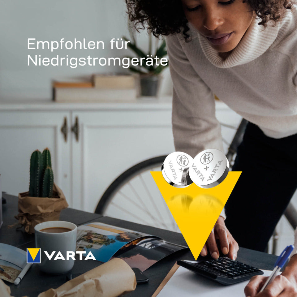 Knopfzellen-Batterie Alkali-Mangan LR43/V12GA, 1 Stück VARTA 04278101401 VARTA 04278101401 LR43