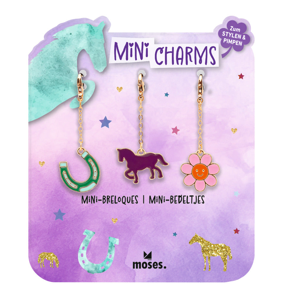 Pferde Mini-Charms, sortiert MOSES.VERLAG 38317 MOSES VERLAG 38317