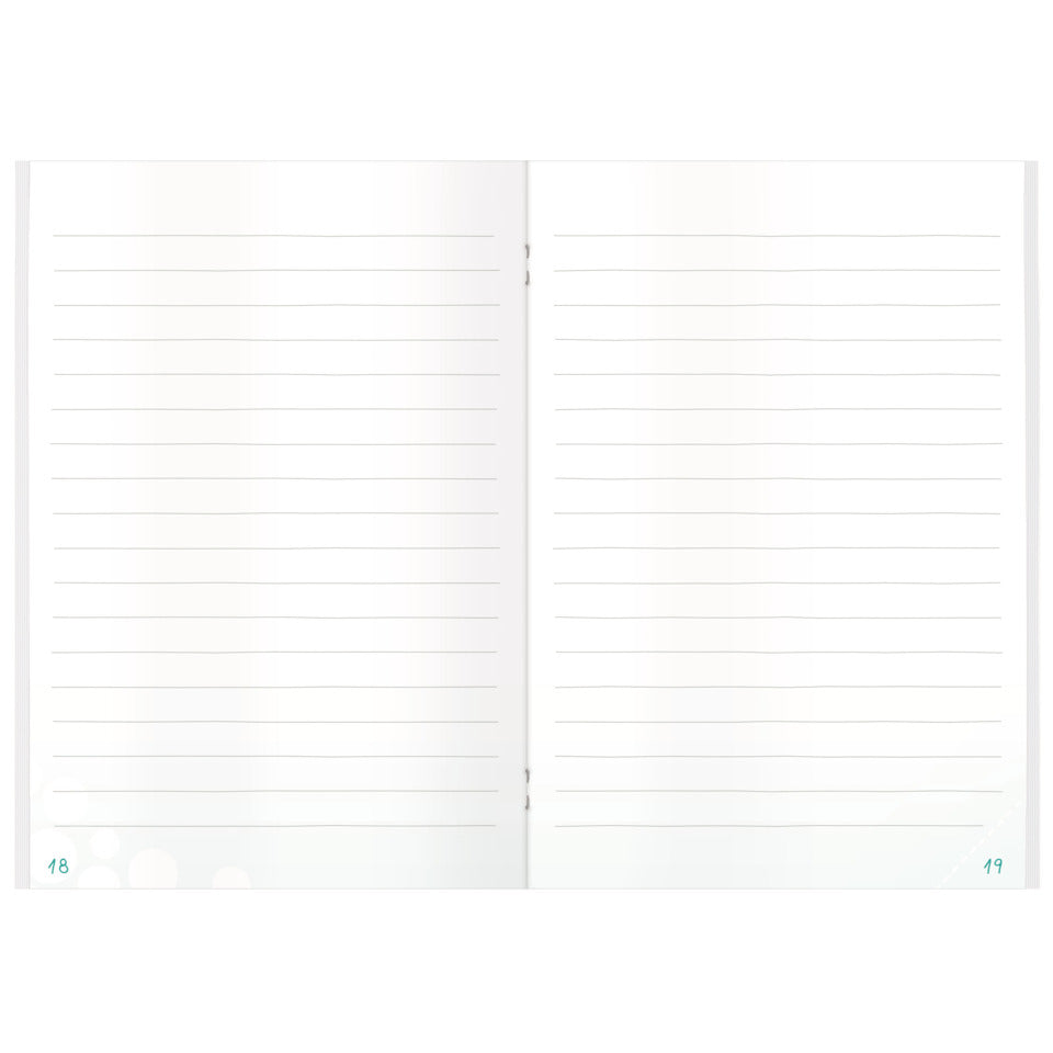 Oktavheft, A6, 80/m², 32 Blatt, liniert, sortiert SCHULSTUFF 11471-6