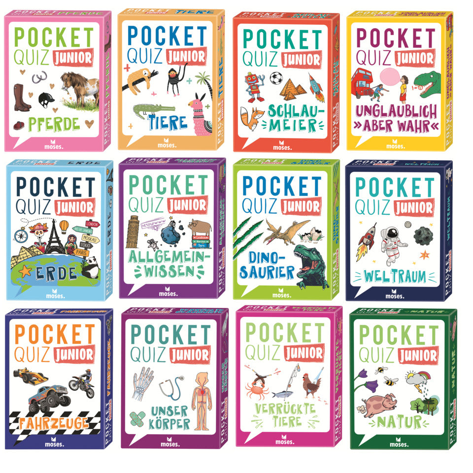 Display Pocket Quiz Junior MOSES.VERLAG 99608 MOSES VERLAG 99608
