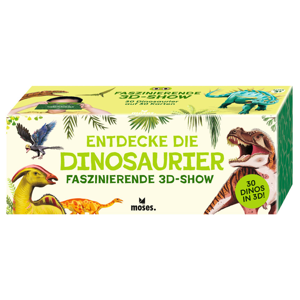 Faszinierende 3DShow: Entdecke die Dinosaurier MOSES.VERLAG 53980 MOSES VERLAG 53980  Dinosaurier