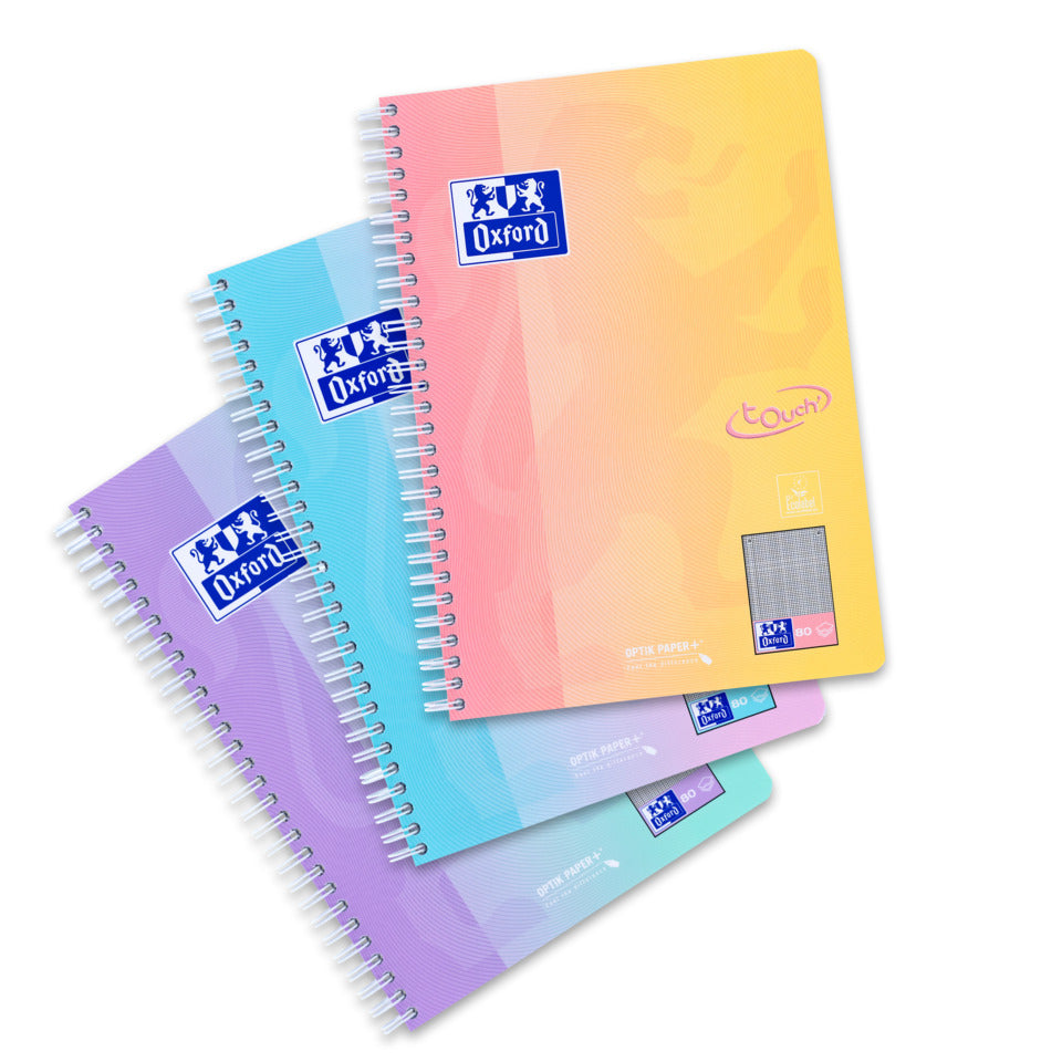 Collegeblock Touch, B5, 80 Blatt, kariert, sortiert OXFORD 400206991 OXFORD 400206991 Touch