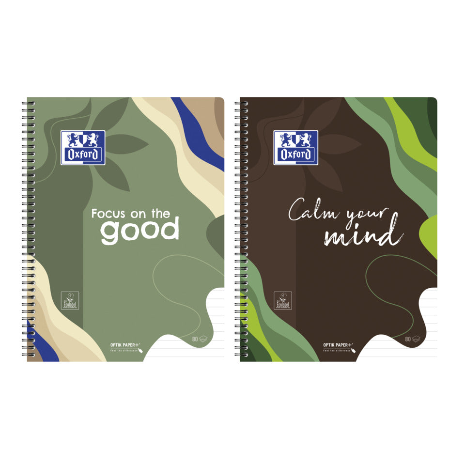 Collegeblock Calm Nature Limited 2026, A4+, 80 Blatt, liniert, sortiert OXFORD 400206111 OXFORD 400206111 Calm Nature Limit 2026