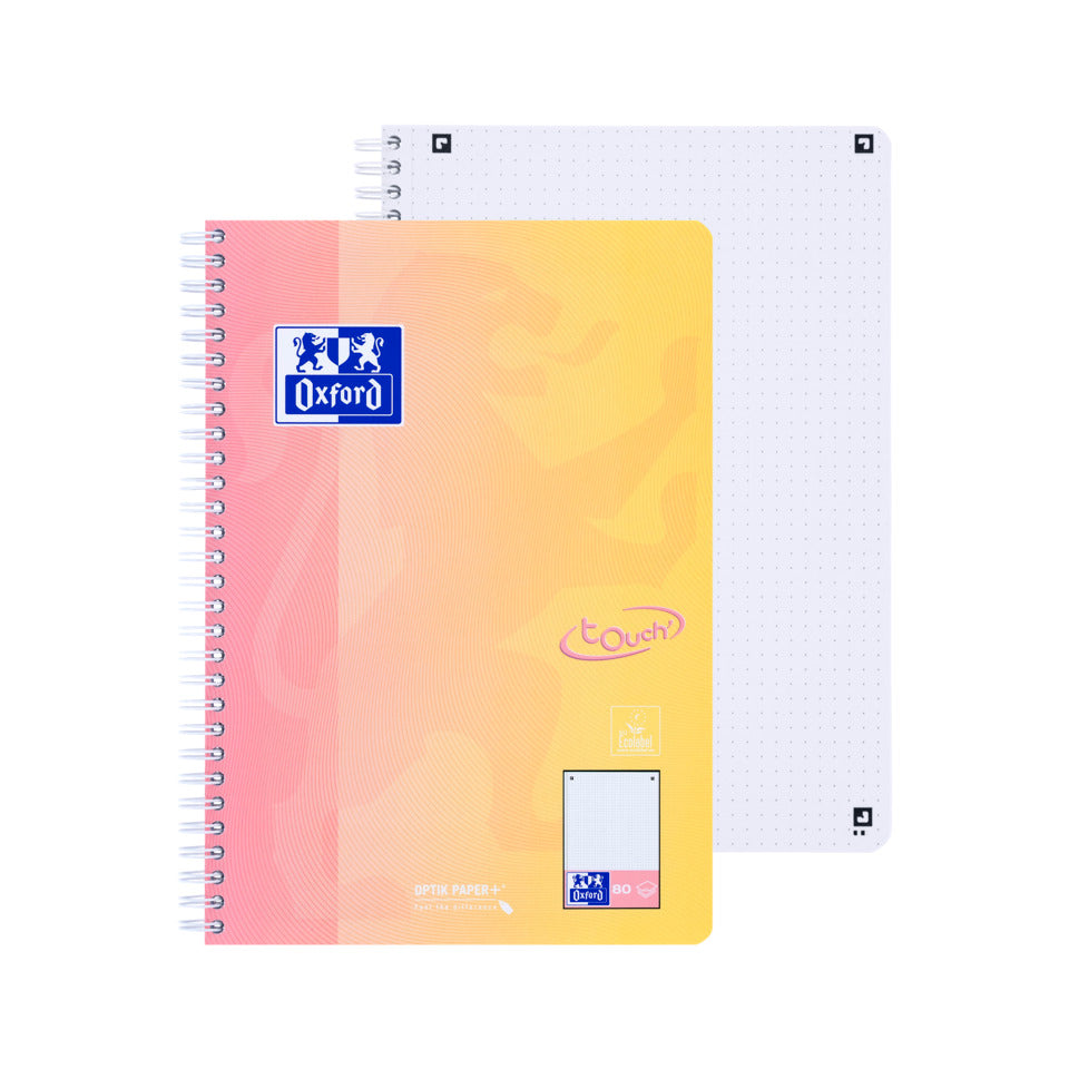 Collegeblock Touch, B5, 80 Blatt, punktkariert, sortiert OXFORD 400206956 OXFORD 400206956 Touch
